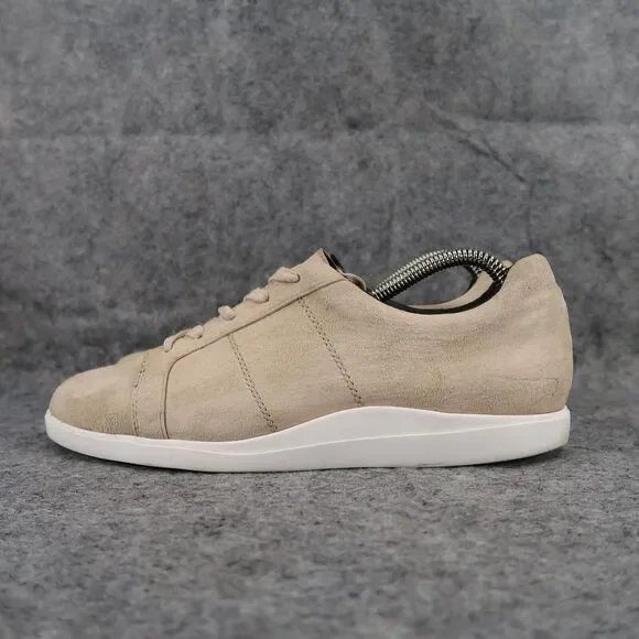 Calvin Klein Shoes Womens 9.5 Sneakers Lifestyle Fashion Leather Classic Lace Up - Picture 4 of 13